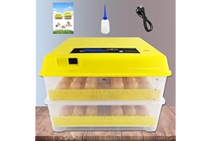 PRIJESSE Egg Incubator, 96 Digital Incubator With Automatic Egg Turning And Temperature And Humidity Control For Hatching Fertilized Eggs Of Chickens, Ducks And Geese, For Home And Laboratory Use