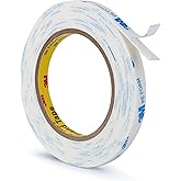 3M Double Sided Tape 0.39"×16.5Ft, No Damage Double Sided Wall Tape, Heavy Duty PE Foam Mounting Tape Removable Waterproof for Home Office Decor Crafts Arts DIY Paint Picture Poster