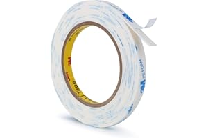 BULINA 3M Double Sided Tape 0.39"×16.5Ft, No Damage Double Sided Wall Tape, Heavy Duty PE Foam Mounting Tape Removable Waterproof for Home Office Decor Crafts Arts DIY Paint Picture Poster