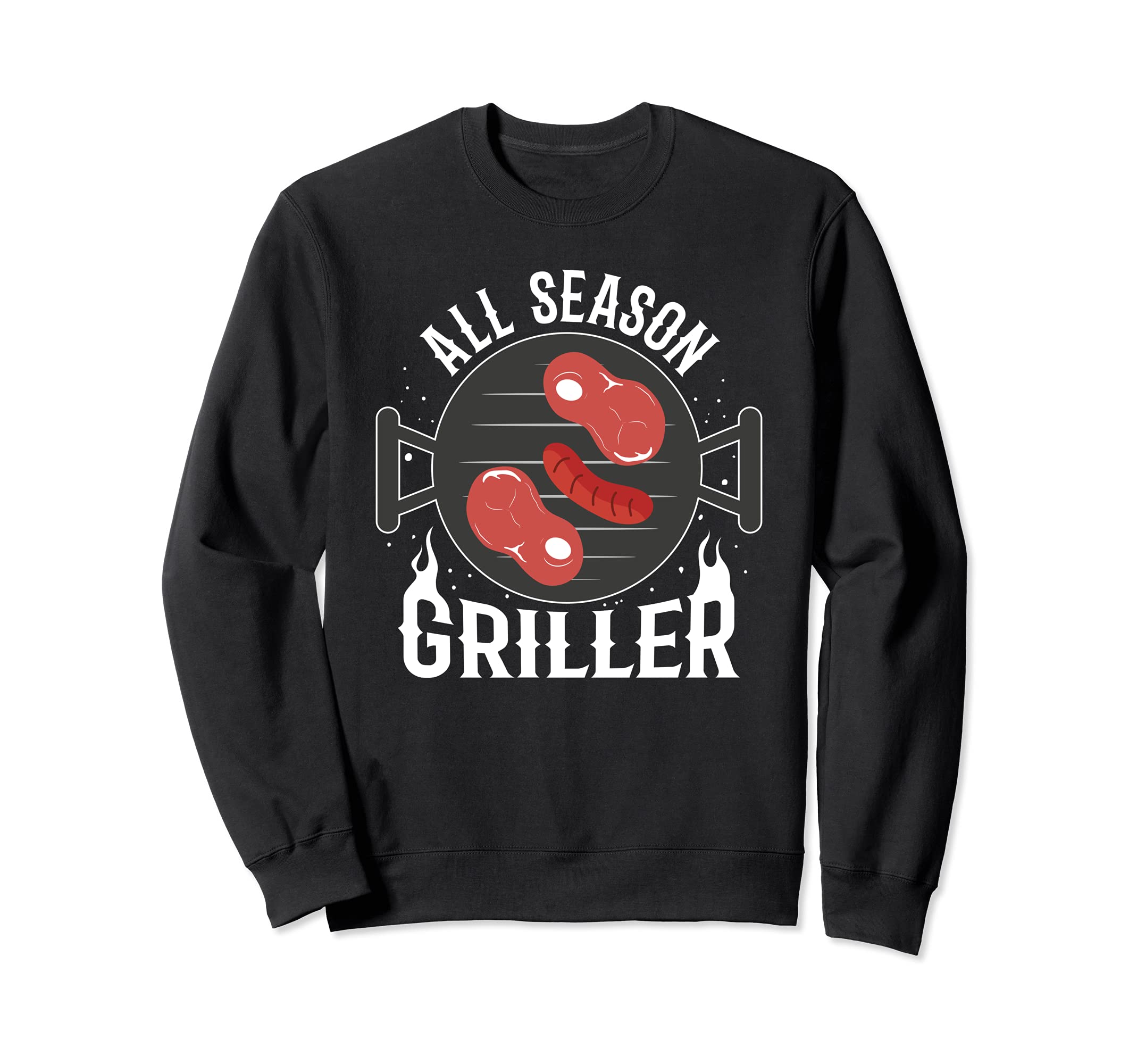 BBQ All Season Griller Grill fans Barbecue Fans Sweatshirt