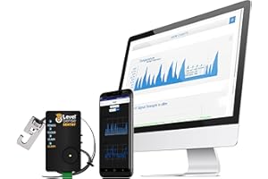 LEVEL SENSE WiFi Freezer Alarm and Refrigerator Temperature Monitor – Wireless Freezer Thermometer (10 Foot Sensor Length)