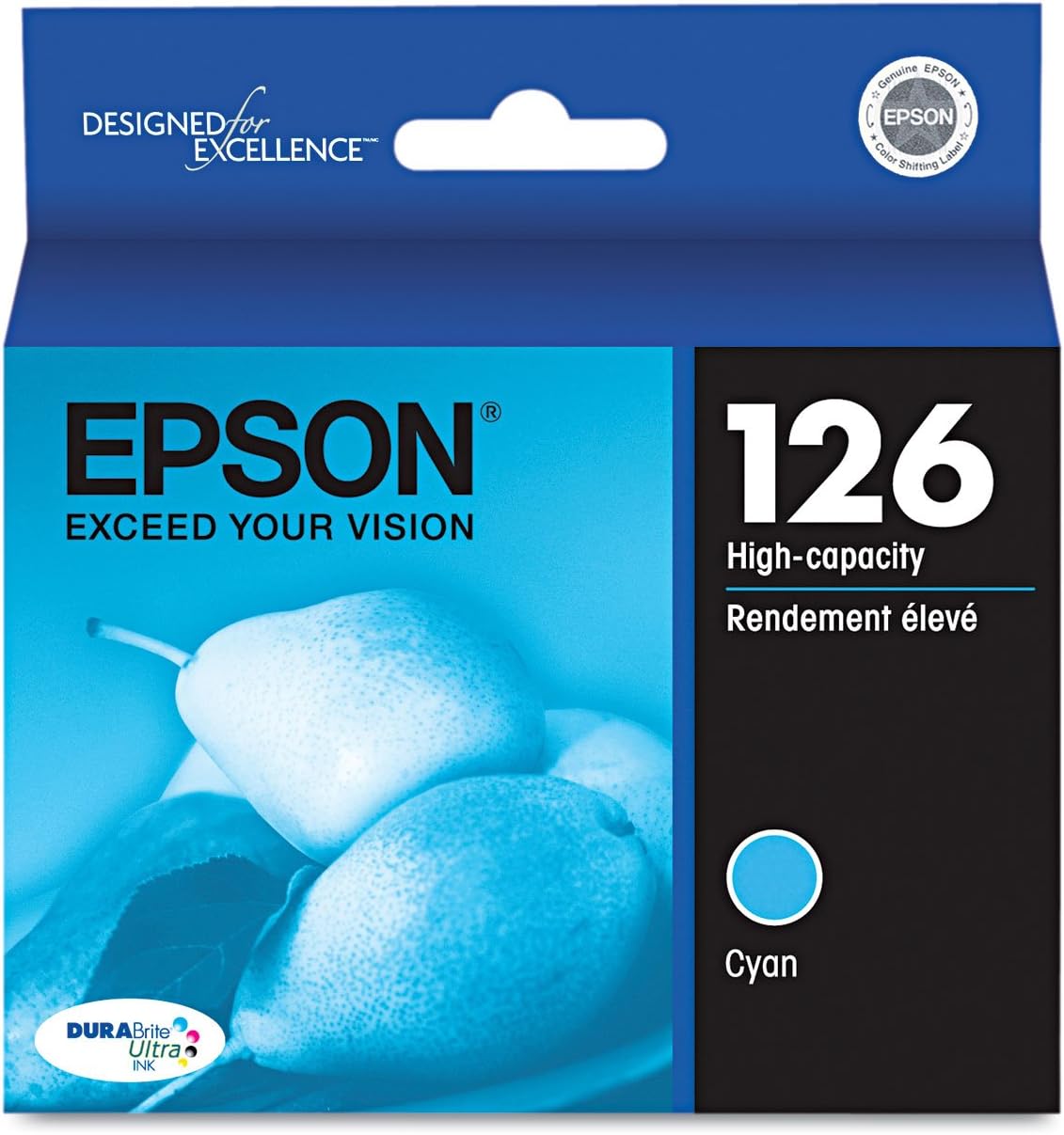 Epson T126220 OEM Ink (126) Stylus NX330 NX430 Workforce 60 435 520