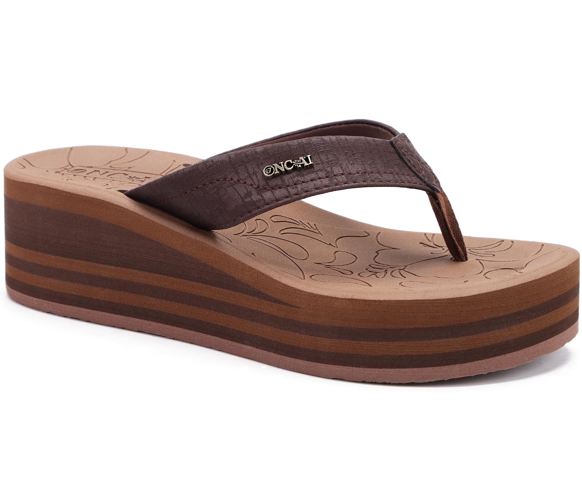 Reviews Women's ONCAI Flip Flops Womens Yoga Mat Non-Slip Women's