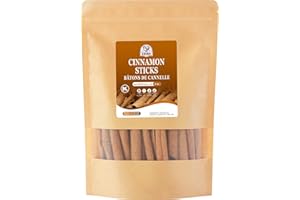 52USA Cinnamon Sticks, Cinnamon 4 oz (113g), Whole Cinnamon Sticks, 100% Raw, Kosher Certified, Gluten Free, Pure & Fresh Cinnamon, Perfect for Baking, Cooking & Beverages