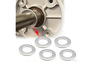 ADJUADN 5pcs Clutch Spacer Shim Washer 3/4 inch Shaft for 30 Series Torque Converter Predator 212cc Coleman CT200U BT200X KT196 196cc GX160 6.5hp 208cc Engine Mini Bike Go Kart