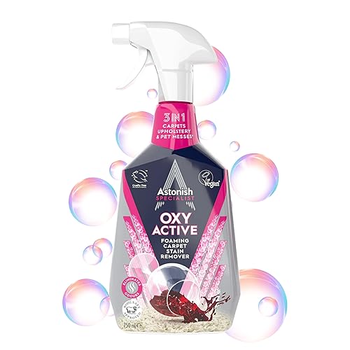 Astonish Oxy Active foaming carpet stain remover 750ml