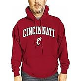 Campus Colors Long Sleeves NCAA Adult Arch & Logo Gameday Unisex Hooded Sweatshirt