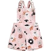 Adobabirl Toddler Baby Girl Halloween Outfit Ghost Pumpkin Overalls Romper Suspender Shorts Jumpsuit Cute Fall Clothes
