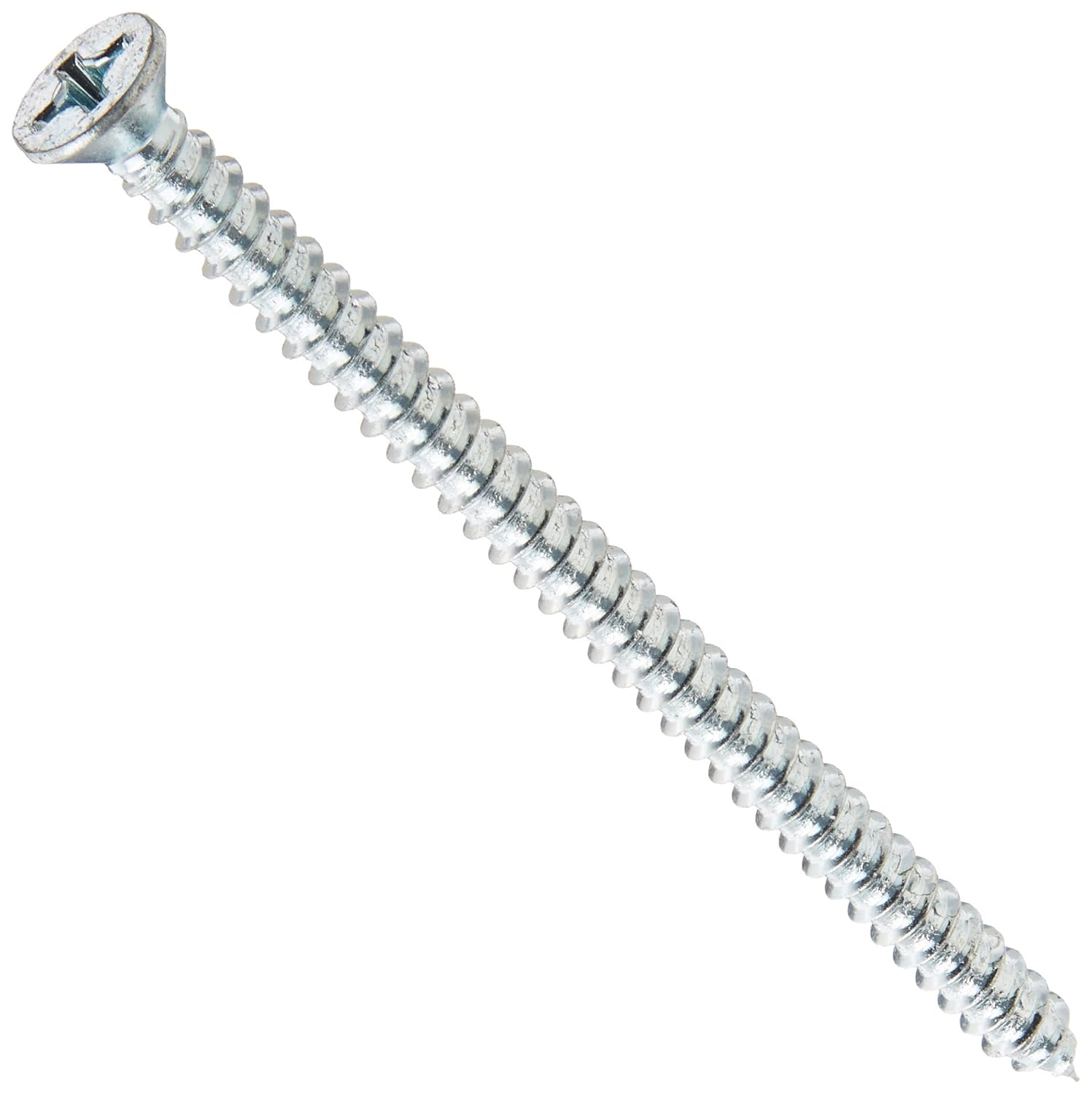 Steel Sheet Metal Screw Type A 1012 Thread Size 21/4 Length Pack of