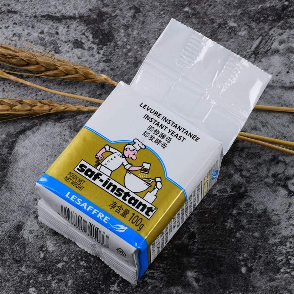 Levure Seche Active Levure De Boulanger Fournitures De Cuisson Haute Tolerance Au Glucose Fournitures De Cuisine Levure De Boulangerie Pour Pain Gateau Muffin Levure A Pain Haute Capacite 100g Cuisine Et Maison
