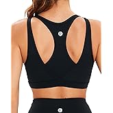 RUNNING GIRL Sports Bras for Women High Support,Molded Cup High Impact Sports Bra Racerback Workout Yoga Running Bra