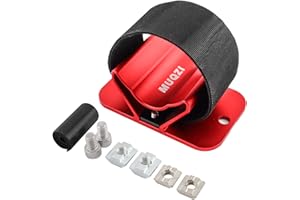 MUQZI Bicycle Rear Wheel Rack Mount Car Carrier Holder Installation for Road Mountain Bike Safe Transportation, Red