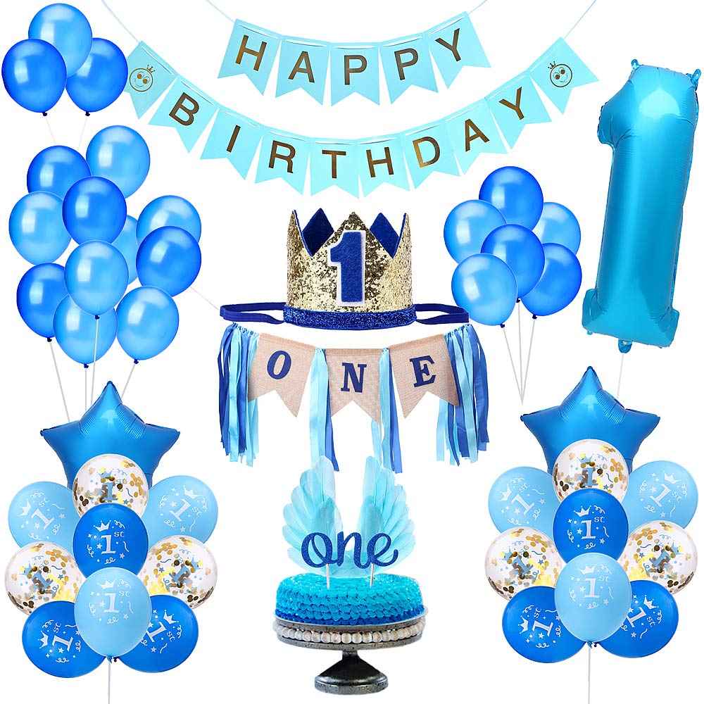 Best high chair baby boy birthday decoration