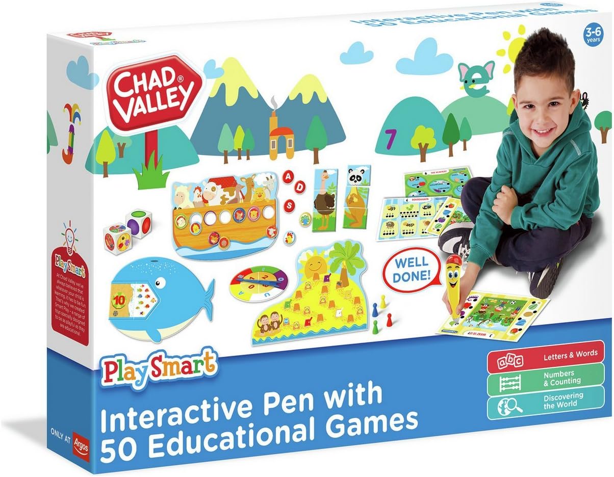 Chad Valley PlaySmart Interactive Learning Set Amazon.co.uk Toys & Games