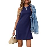 SAMPEEL Dresses for Women 2025 Casual Summer Sundresses Sleeveless Tank Dress Fashion Outfits