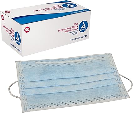 Download Free Amazon Com Dynarex Face Mask Ear Loop Procedure Blue 600 Count Health Personal Care PSD Mockup Template