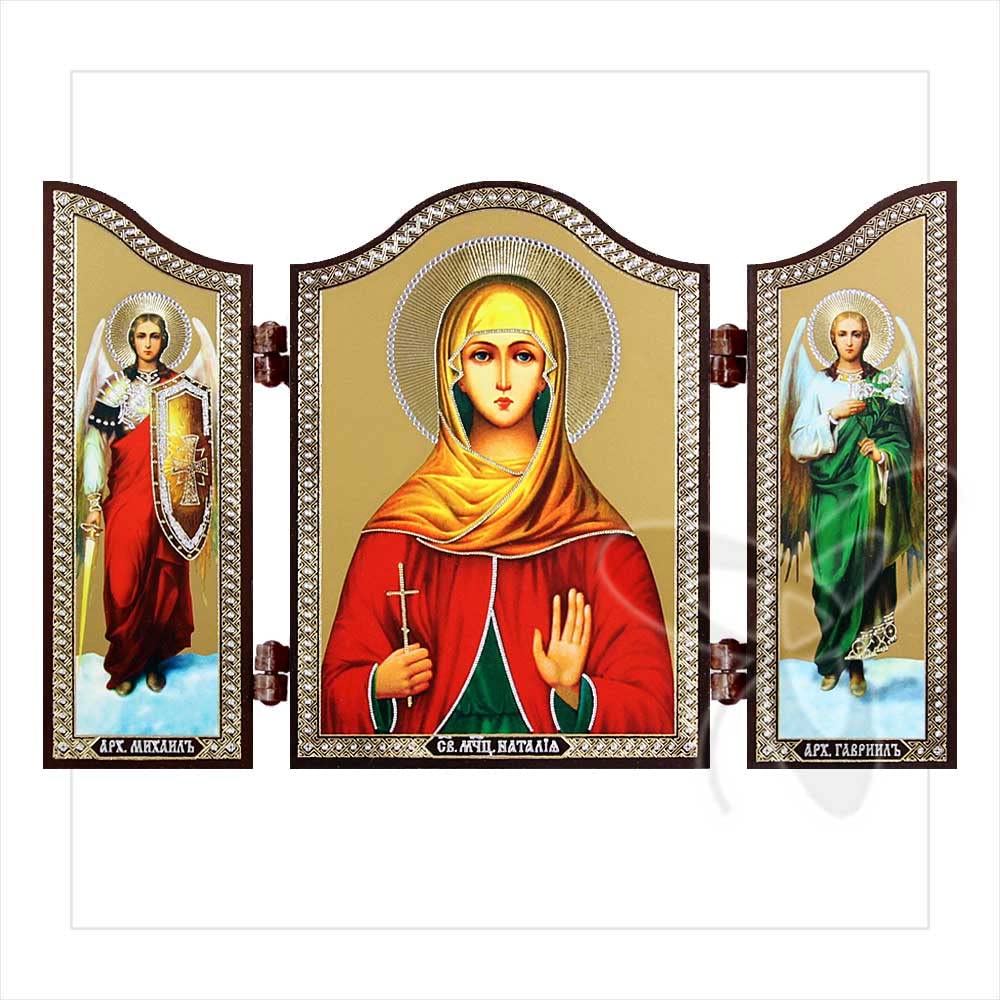 NKlaus Natalia Holy Martyr Christian Icon Travel Saints Representation 1434