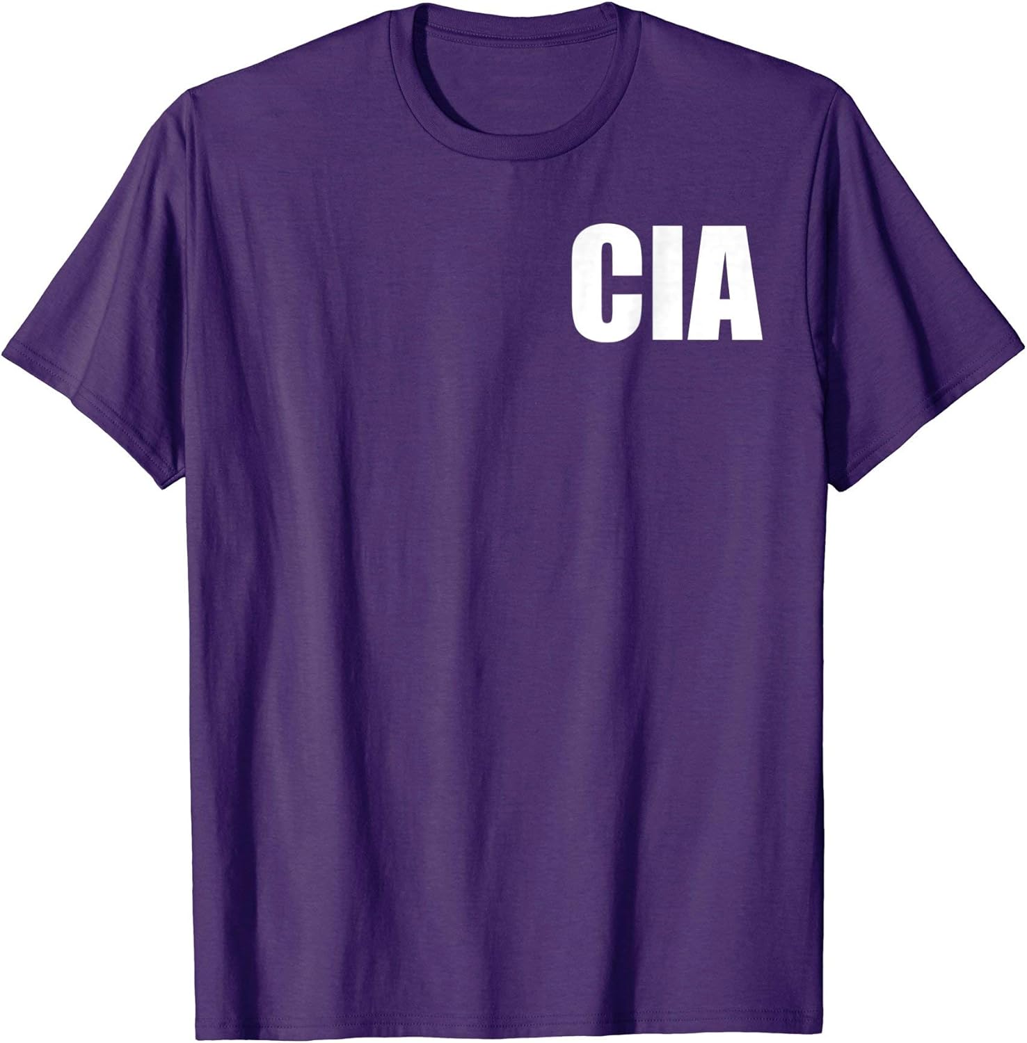 Amazon.com: CIA Central Intelligence Agency T Shirt Funny Graphic Tee: Clothing
