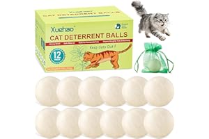 Plant-Based Balls to Keep Domestic and Stray Cats at Bay, Keep Cats Off Your Yard, Garden and Lawn to Stop Pesky Feline Behav