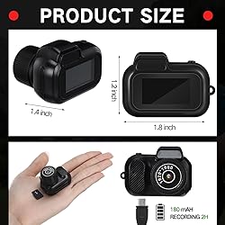 Relaxweex Mini Keychain Camera 1080p Small