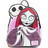 Loungefly Disney Nightmare Before Christmas Glow in the Dark Jack, Sally and Zero Womens Backpack