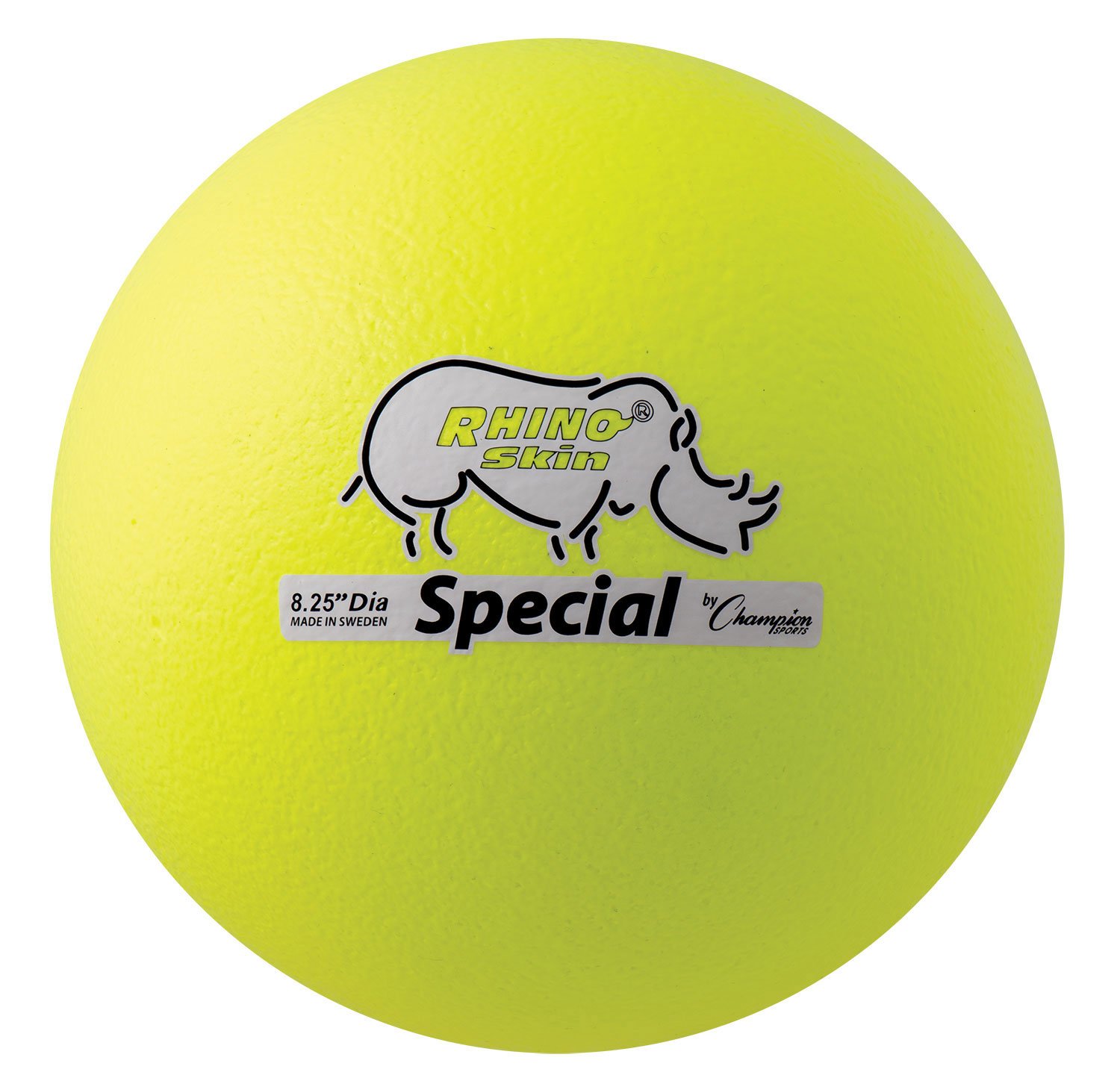 Champion Sports Rhino Skin Special Ball (Neon Yellow)