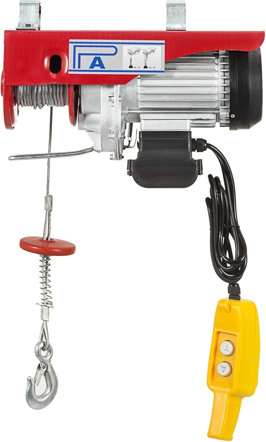 VEVOR Lift Electric Hoist 550Lbs/1100Lbs Electric Hoist 220V Overhead Crane Lift Electric Wire