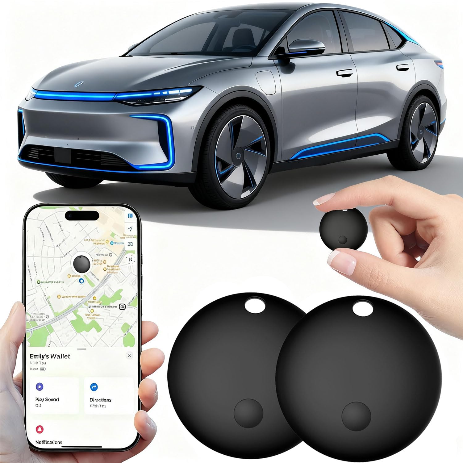 GPS Tracker for Vehicles No Monthly Fee, Tracker Device for Vehicles ...