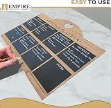 Empire Weekly Planner and Menu Board Wood Wall Mounted 5pc Pack view 6