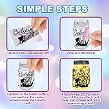 18 Fairy Transfer Stickers 3.9x3.6in Butterfly Decals view 3