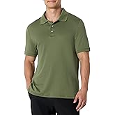 Amazon Essentials Men's Regular Fit Interlock Polo Shirt