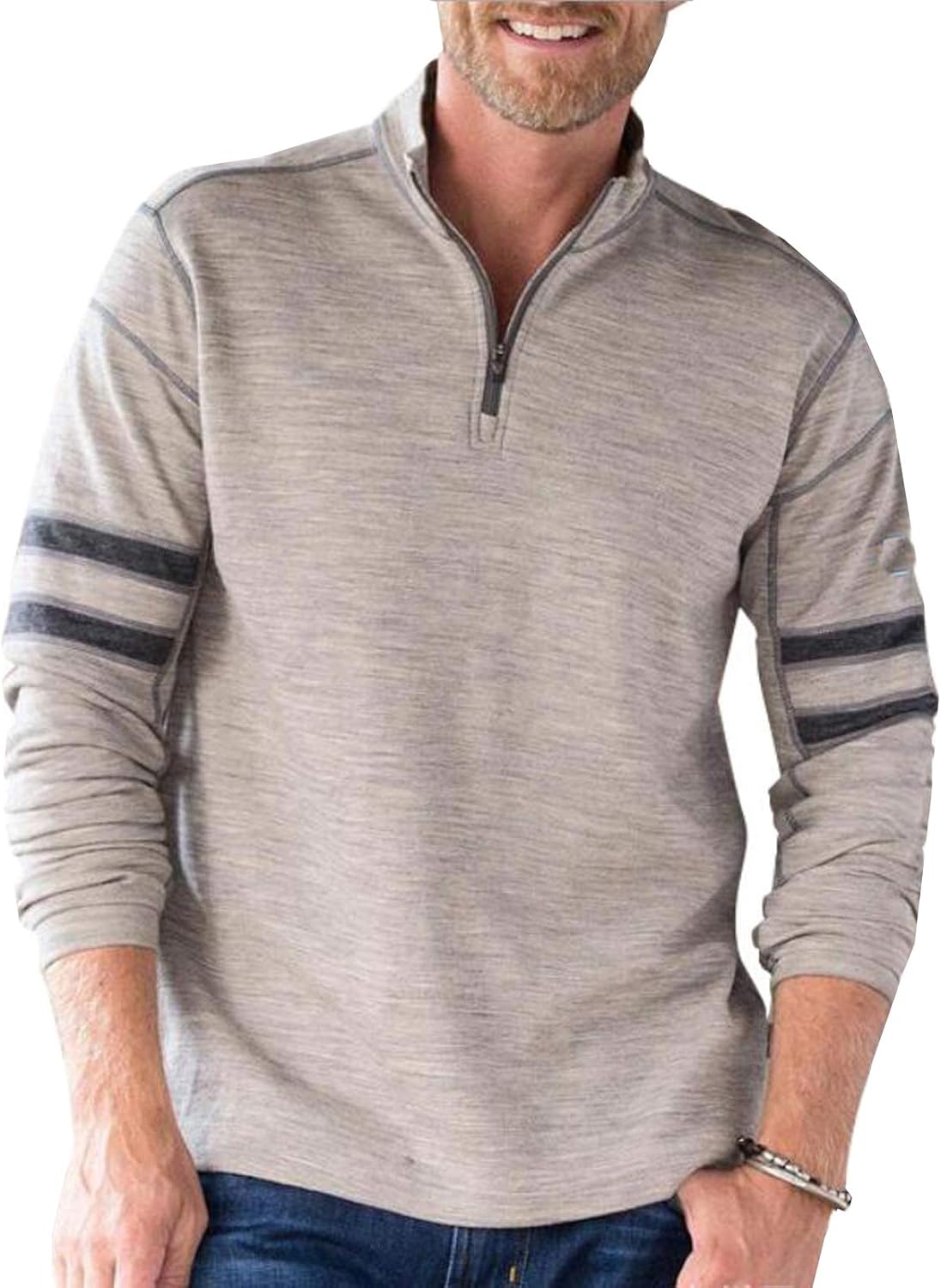quarter zip sweat shirt