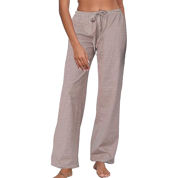 新品　sunsea 20ss pajama stripe wide pants Cotton Poplin Wide-leg Pajama Pant In Stripe For Women | J.Crew
