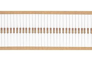 MERICDA (Pack of 200) 1/2W 2.2 R 2.2 Ohm 5% Carbon Film Resistor