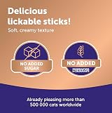Feliway Happy Snack Calming Creamy Cat Treats 24 Sticks Chicken view 5