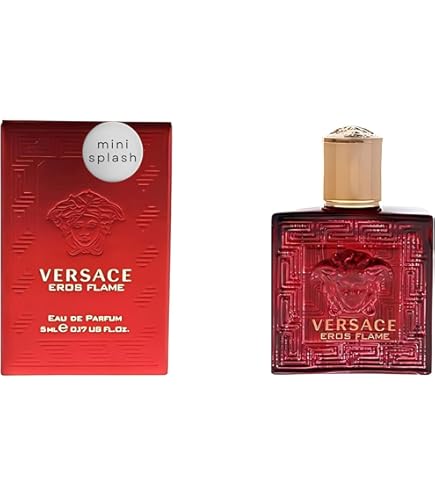 Amazon.com: Versace Eros Flame Eau De Parfum Spray for Men, 3.4