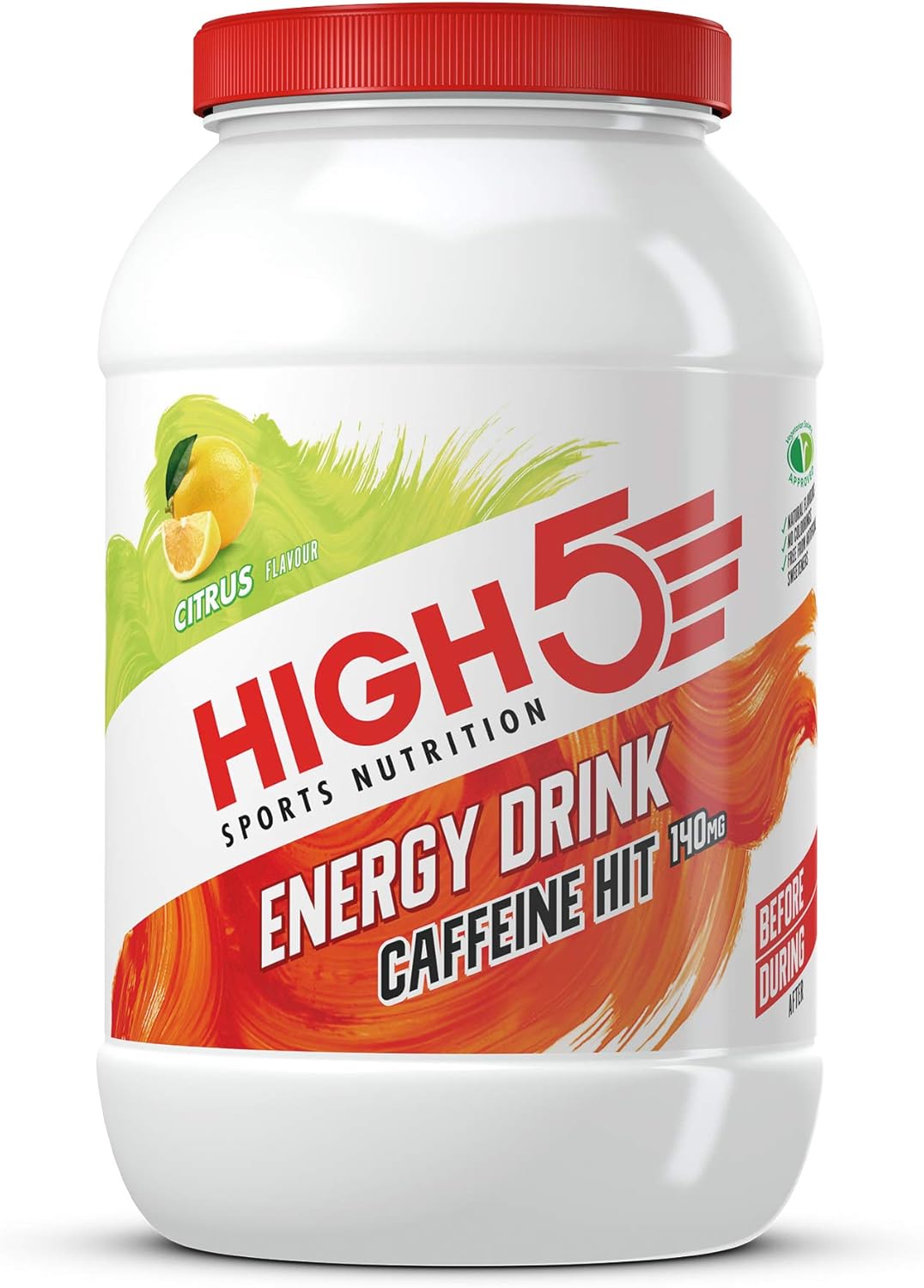 HIGH5 Energy Hydration Drink Caffeine Hit Refreshing Isotonic Mix of