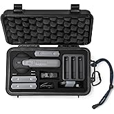 Lekufee Portable Waterproof Hard Case for Insta360 X5, Insta360 X4, Insta360 X3 Camera and Accessories(Case Only)
