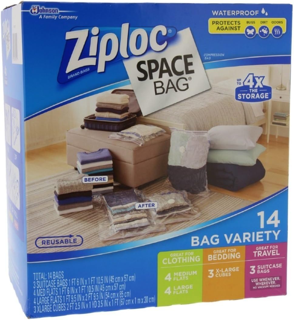Best Ziploc Space Vacuum Bags