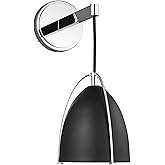 Generation Lighting 1-Light Norman Traditional Bath Fixture Wall Lamp Chrome 4151701-05 | Bathroom Light Fixture for Home Dec