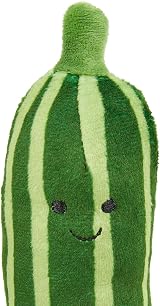 Petface Cory The Courgette Plush Dog Toy Greenfingers Cory Courgette view 3