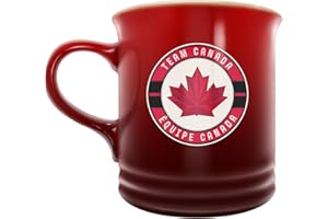 Hockey Canada 14oz Stoneware Mug, Red