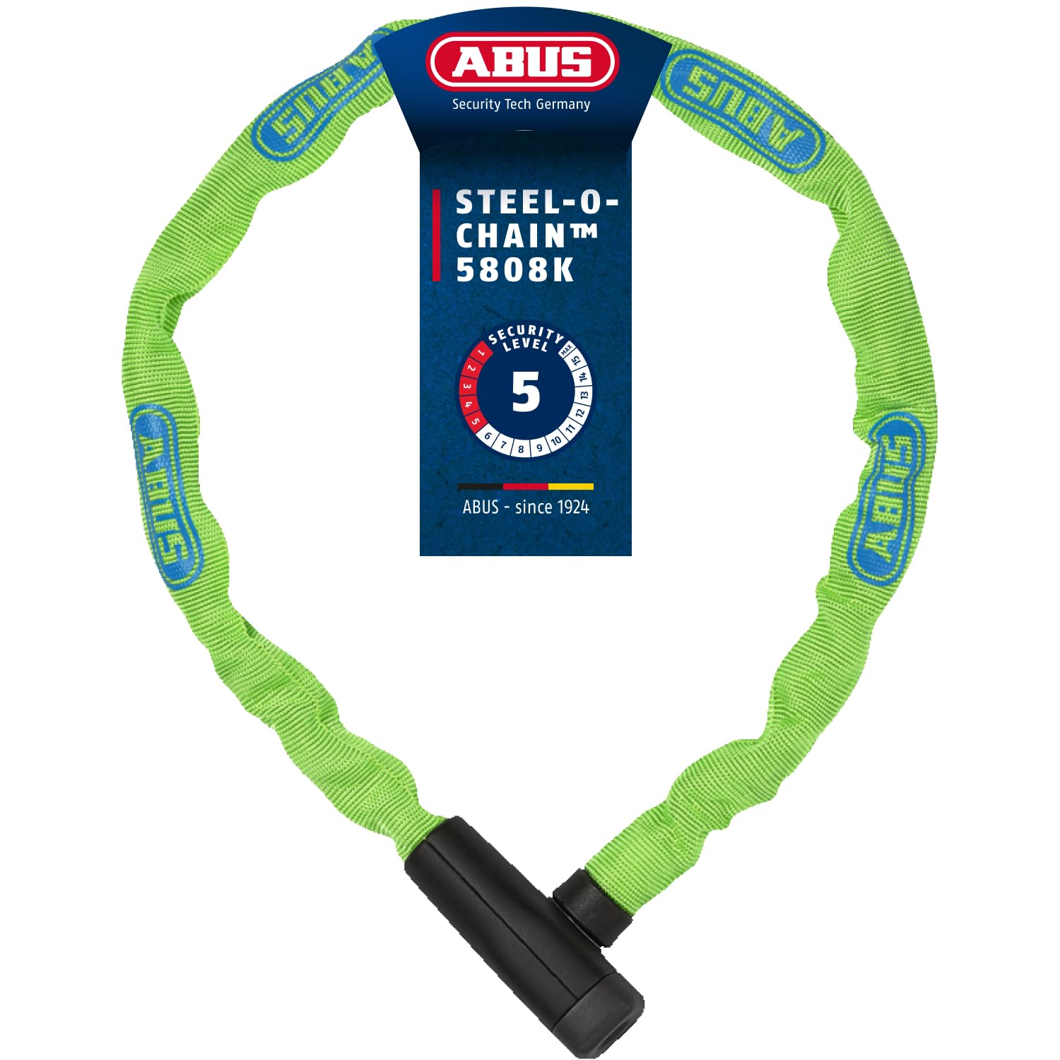 ABUS Steel-O-Chain 5805K chain lock - Steel bicycle lock - security level 5