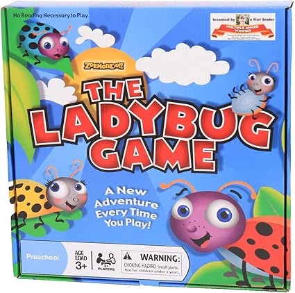 Amazoncom The Ladybug Game Great First Board Game For