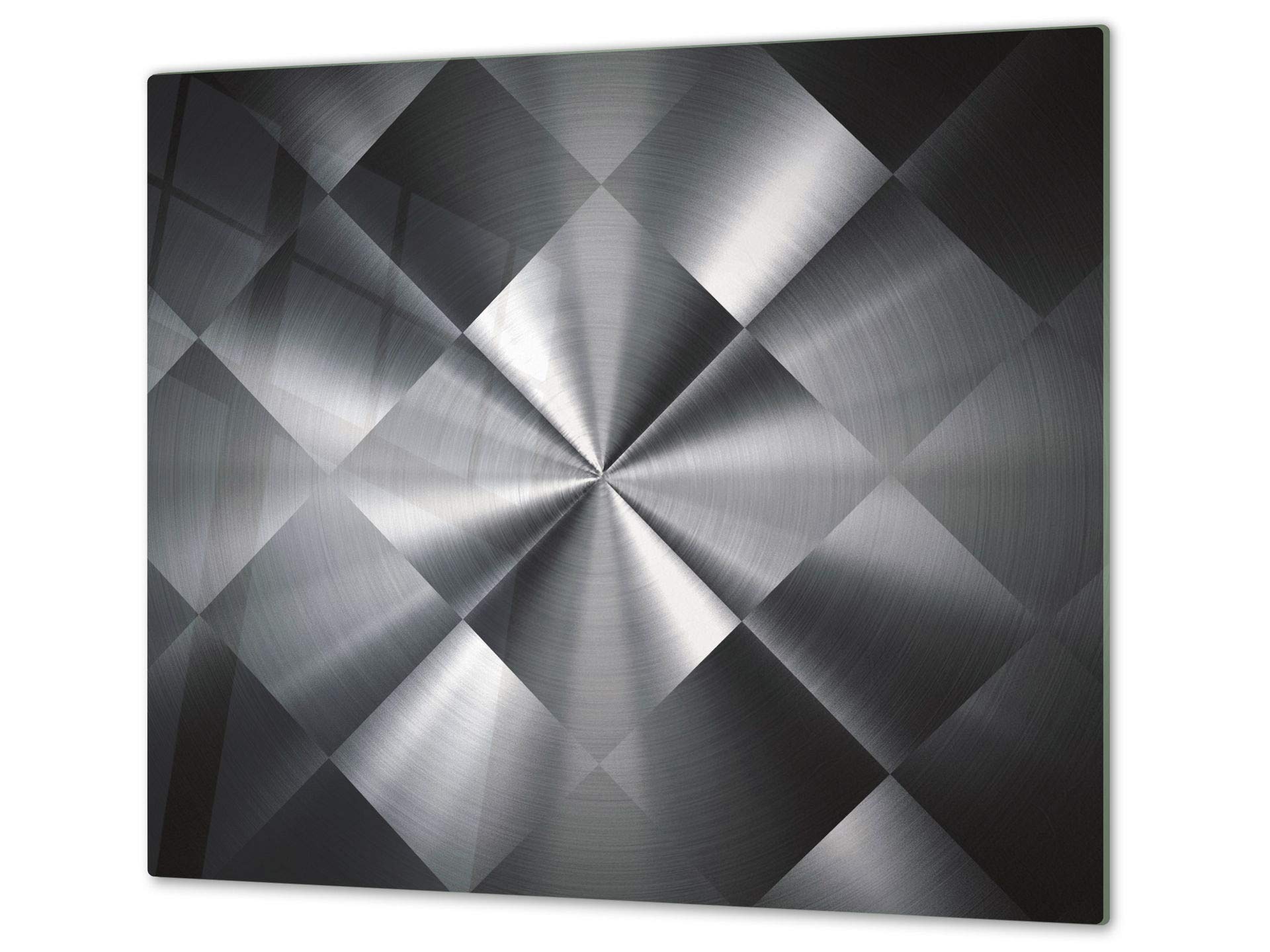 Tempered Glass Cutting Board – Worktop Saver and Pastry Board; Measures: Single: 23,62” x 20,47”; Double:2 x 11,81” x 20,47”; D01 Abstract Series: Texture 52