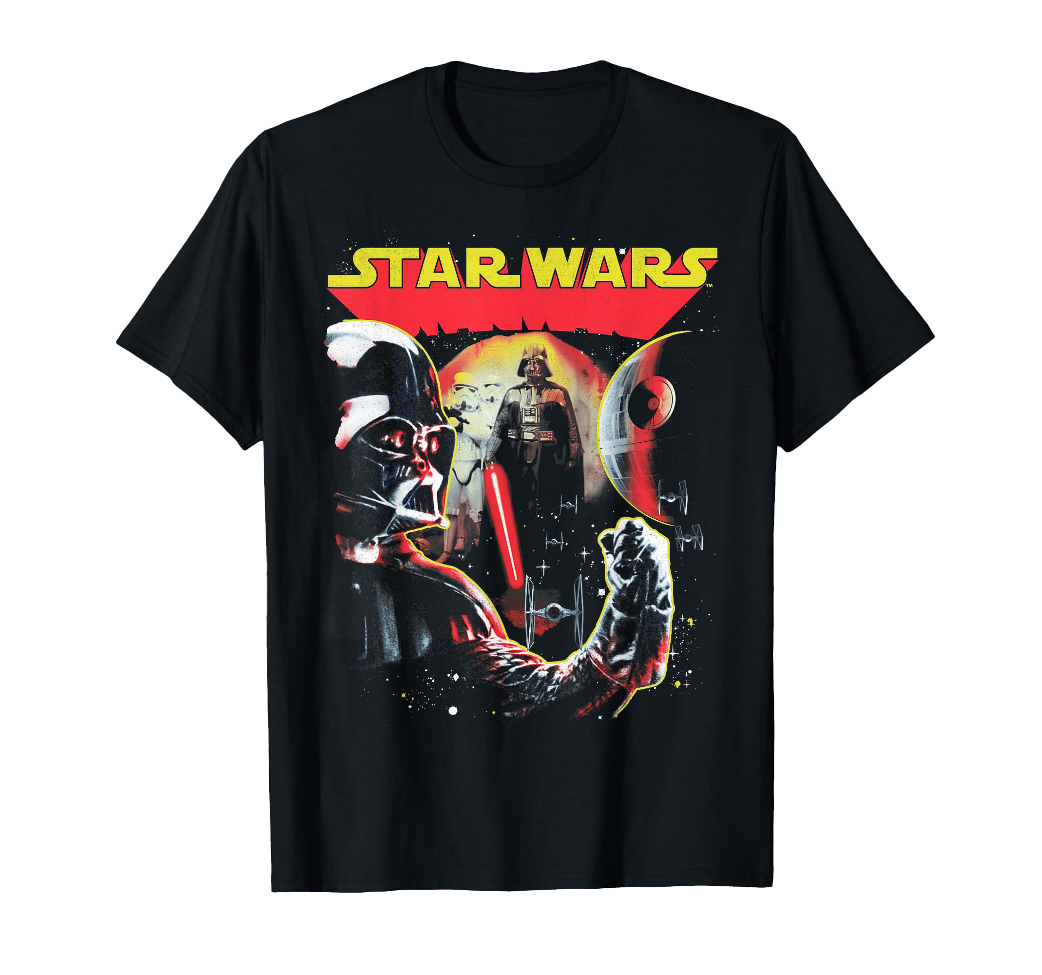 Star Wars Darth Vader Collage Of Views T-Shirt