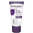AmLactin KP Bumps Be Gone Hydrating Cream, Moisturizing Cream For Rough and Bumpy Dry Skin, 3 Oz Tube