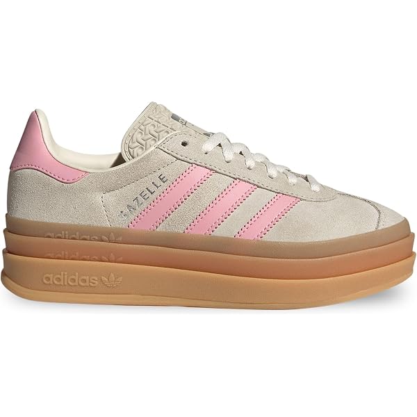 Amazon.com | adidas Gazelle Bold W IE0429, Sports Shoes, Pink Black, 8 US,  6.5 | Fashion Sneakers