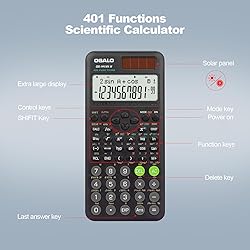 OSALO Scientific Calculator 401 Function 10+2
