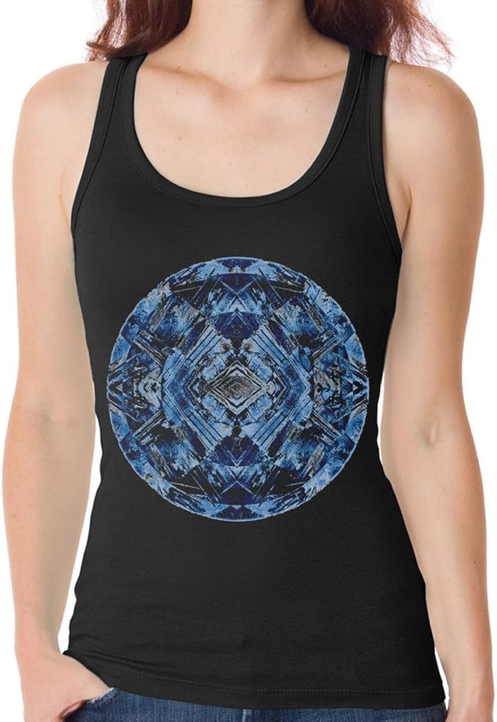 Amazon.com: Women's Ribbed Tank Tops Psychedelic Cool Cotton Tank Tops Large Black: Clothing